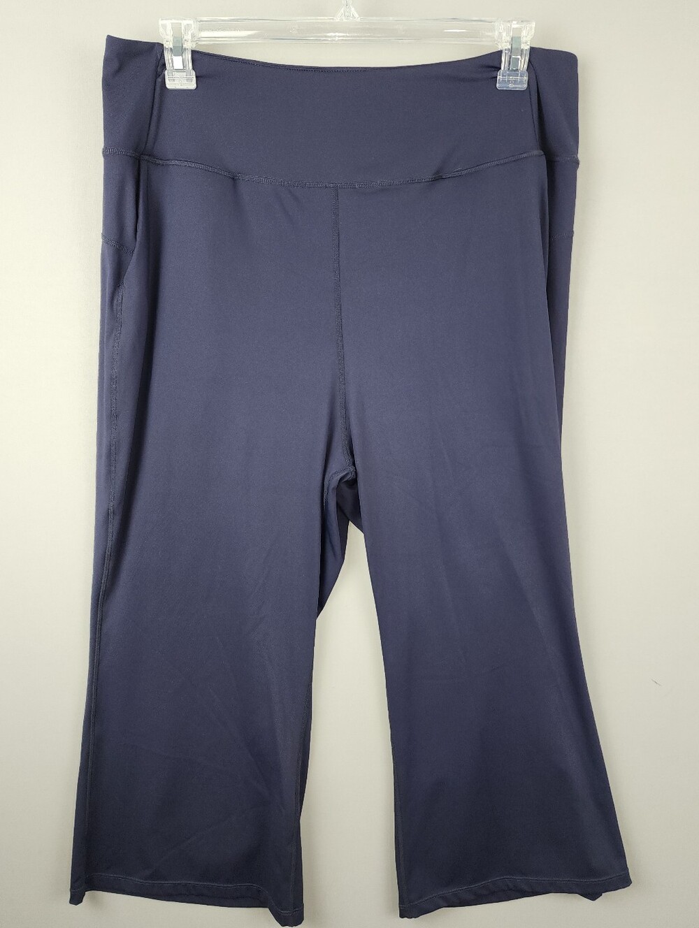 Soothfeel High-Waist Navy Blue Cropped Leggings